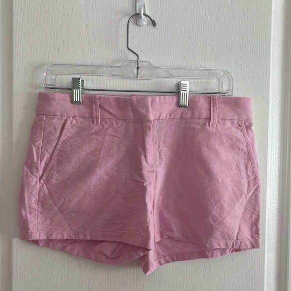 J.Crew pink linen shorts - Picture 1 of 3